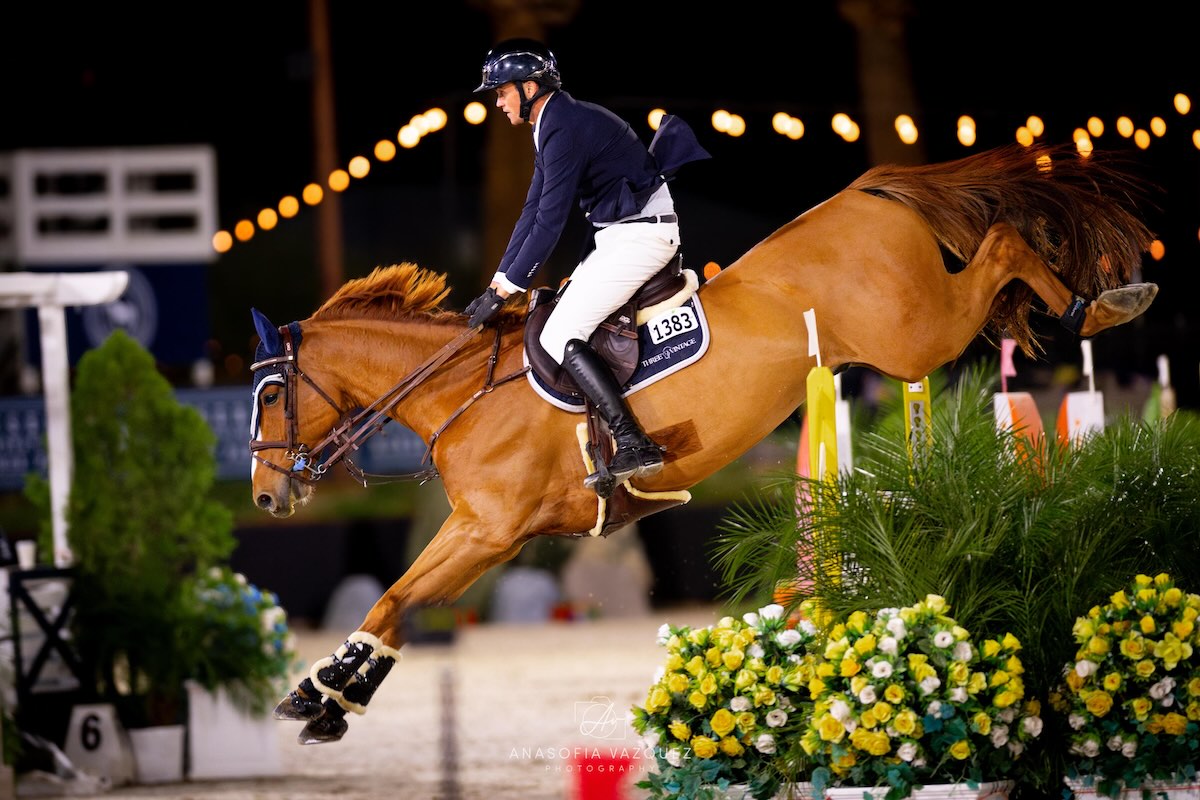 Mark Finnerty and Madagaskar of Three Vintage Horses, competing in 2026